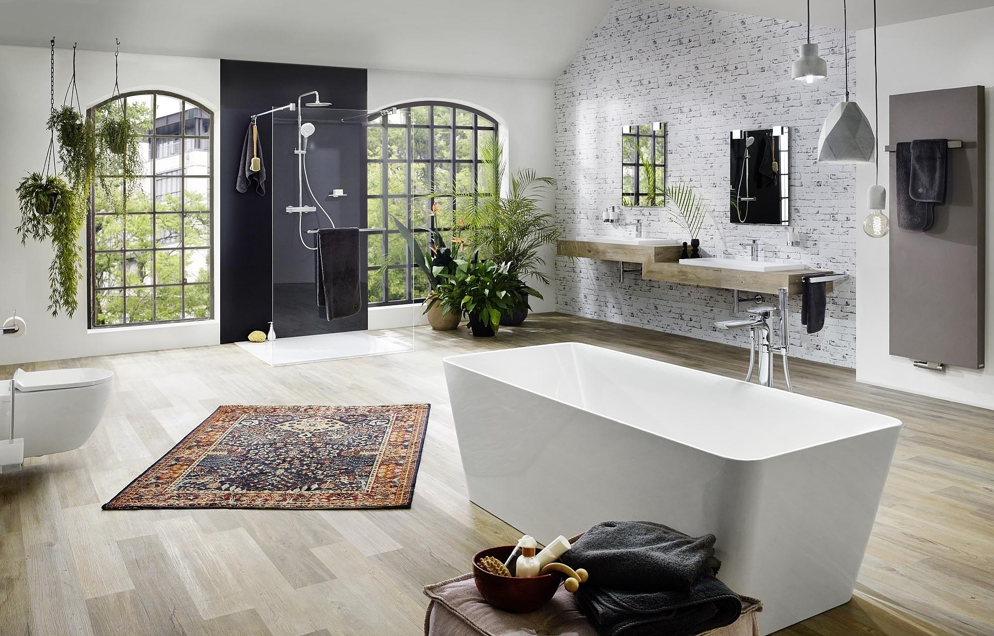 Kermi douchescherm WALK-IN XB Free