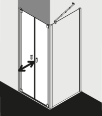 Kermi Duschkabine RAYA RAPTDL TWD