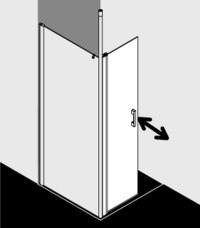 Kermi douchescherm PEGA PEWIL