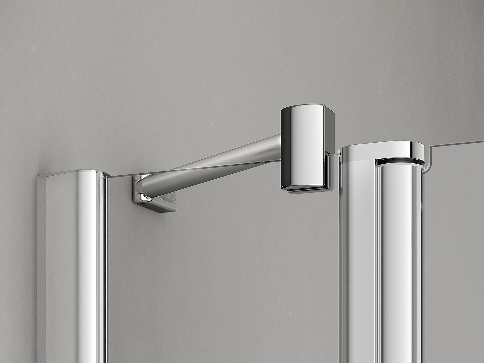 Kermi profiel-douchescherm PEGA stabilisatie