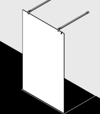 Kermi Duschkabine - WALK-IN XB FWA