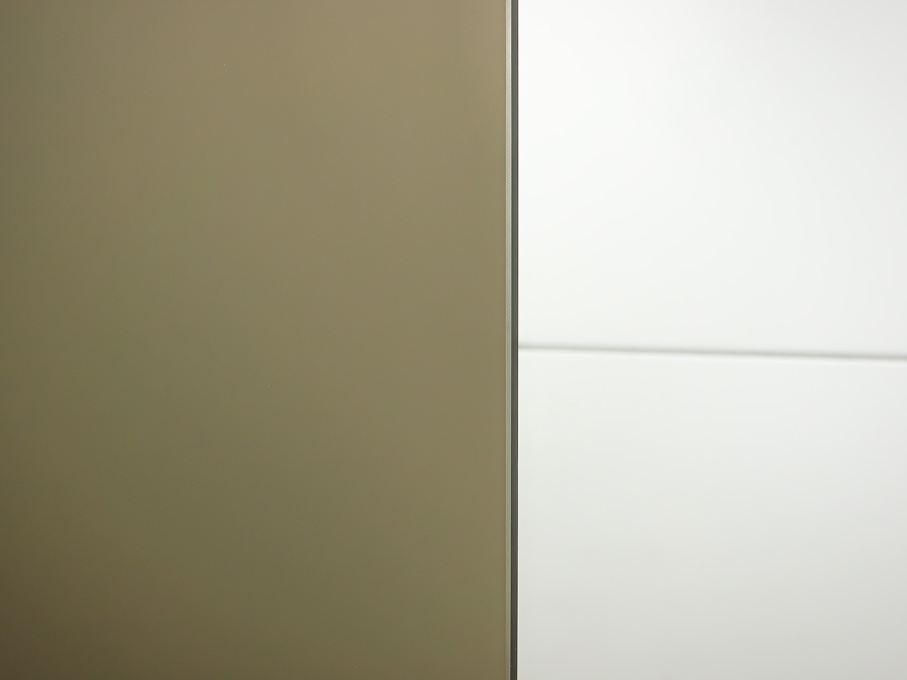 Verre de sécurité Kermi teinté Bronze mat