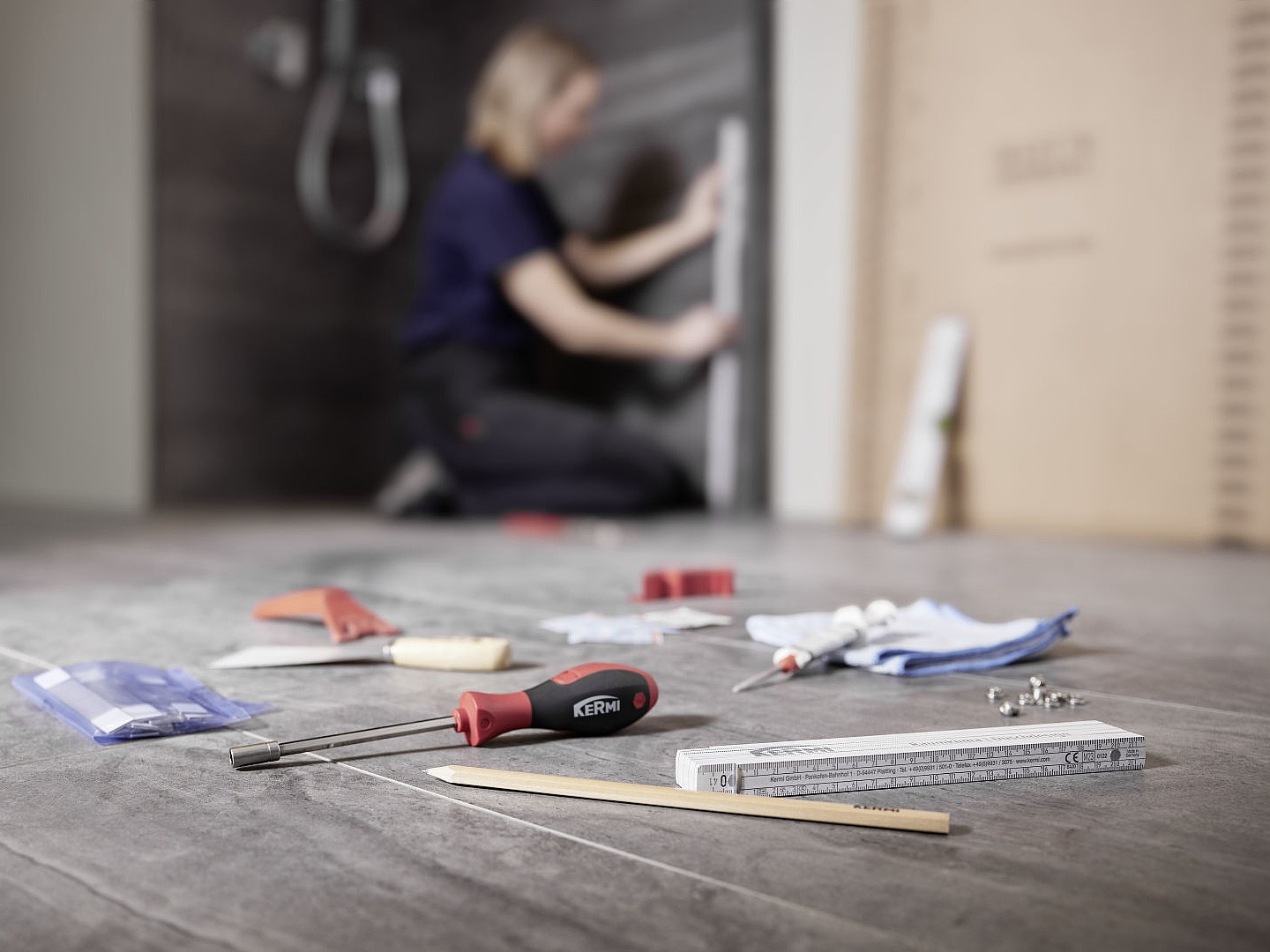 Montage mit KermiGLUE