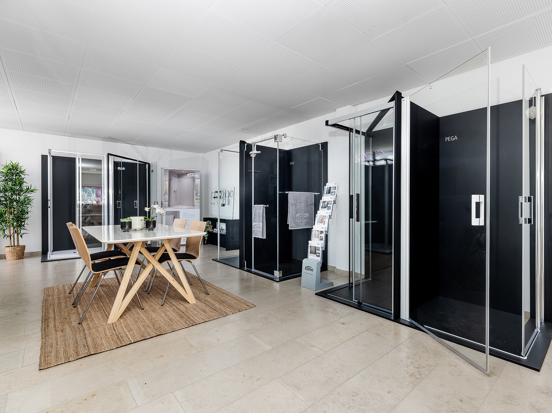 Kermi Showroom Sion Schweiz Übersicht