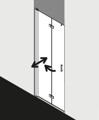 Kermi Duschkabine DIGA DI2DL