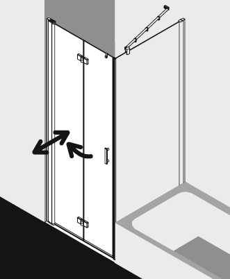 Kermi Duschkabine DIGA DI2SL TVD