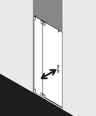 Paroi de douche Kermi FILIA FI1FNL