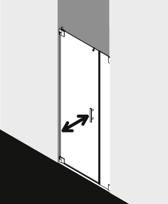 Paroi de douche Kermi FILIA FI1GNL