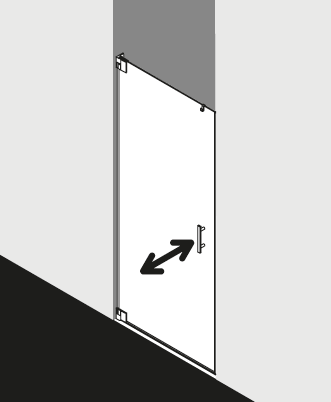 Paroi de douche Kermi FILIA FI1TOL