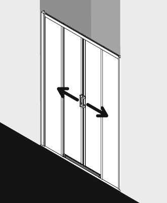 Kermi Duschkabine LIGA LID4B