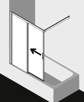 Kermi Duschkabine LIGA LIH2L
