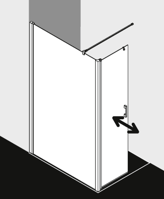 Kermi Duschkabine LIGA LIT1L