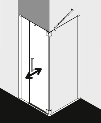 Kermi Duschkabine PASA XP PX1FL PXTFR