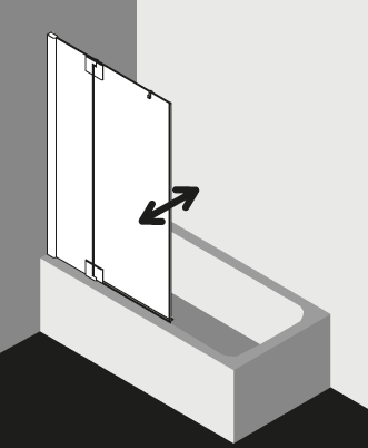 Kermi Duschkabine PASA XP PXDTL