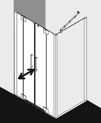 Kermi Duschkabine PASA XP PXPTF PXUWDR