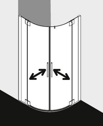 Kermi Duschkabine PASA XP PXP