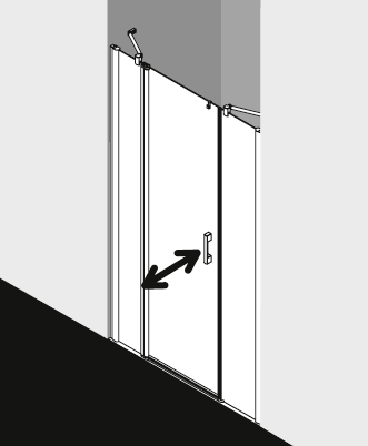 Kermi Duschkabine PEGA PE1AL