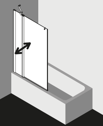 Kermi Duschkabine PEGA PEDTL