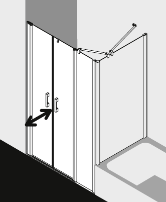 Kermi Duschkabine PEGA PEPFL