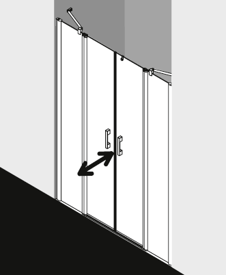 Kermi Duschkabine PEGA PEPTF