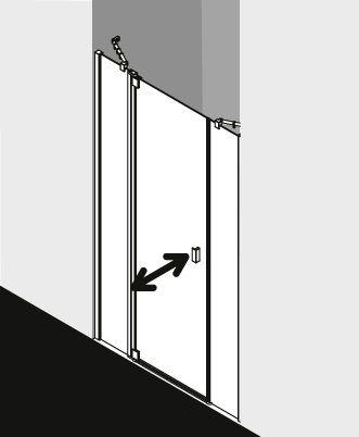 Kermi Duschkabine RAYA RA1AL