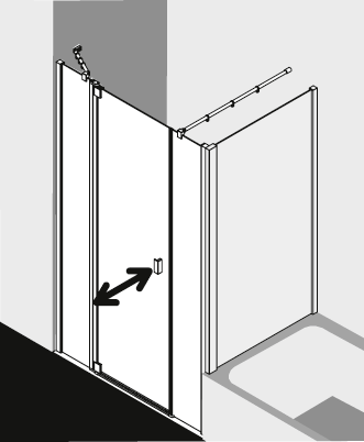 Kermi Duschkabine RAYA RA1AL TVD