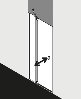 Kermi Duschkabine RAYA RA1GL