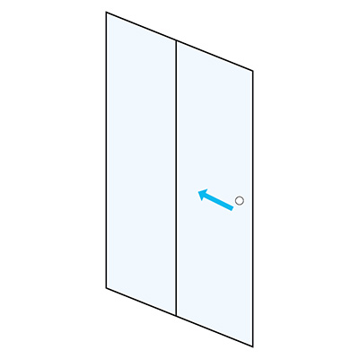 Kermi Porte Coulissant de douche