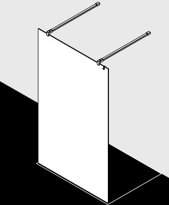 Kermi douchescherm – WALK-IN XB FWA