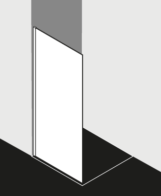 Kermi douchescherm – WALK-IN XC WIOL