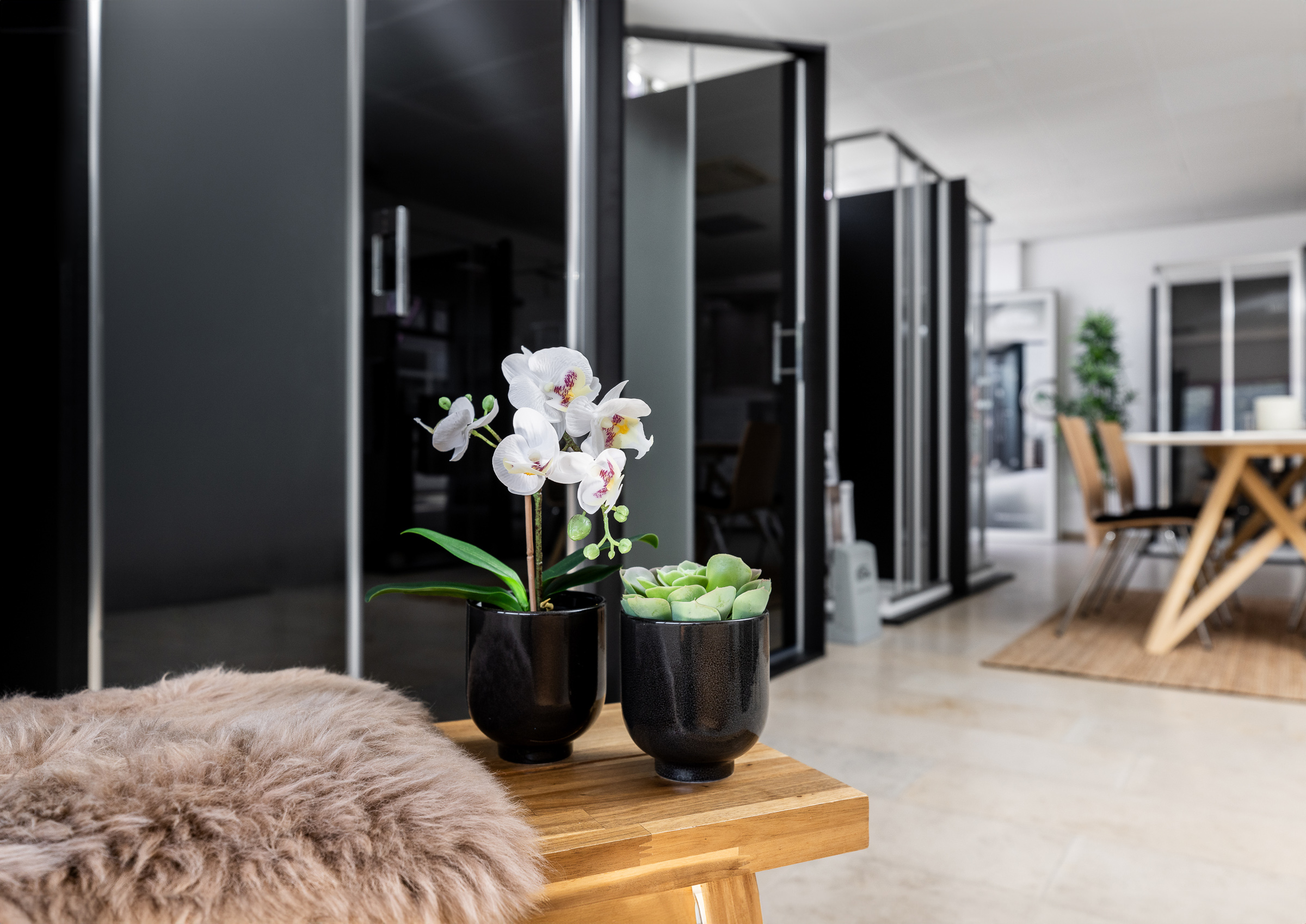 Kermi Showroom Sion Schweiz Duschkabinen